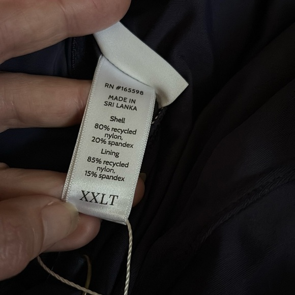 Andie The Amalfi One Piece LT Swimsuit Navy plus size XXL Tall NWT - Picture 6 of 8